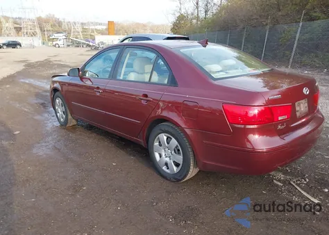 2009 Hyundai Sonata Gls from USA, damaged, VIN 5NPET46C29H557269